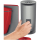 Bosch TKA6034 1100W czerwono-szary - 230776 - zdjęcie 2